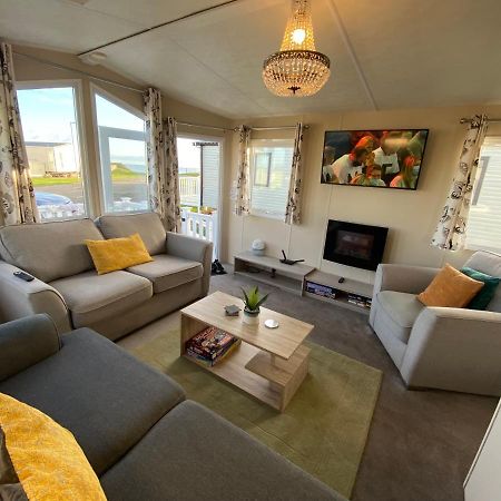 Cosy & Modern Private Seaview Caravan North Seaton Dış mekan fotoğraf