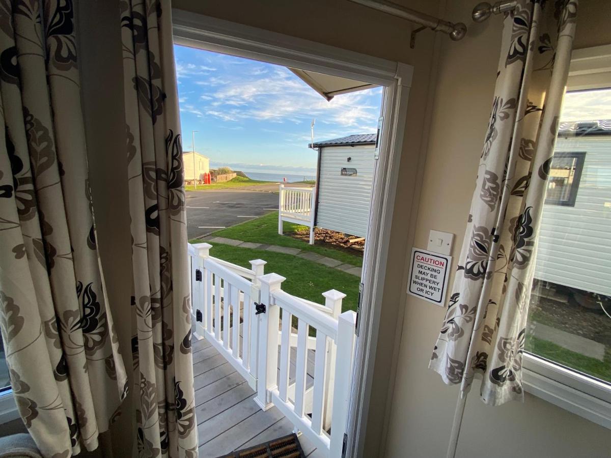 Cosy & Modern Private Seaview Caravan North Seaton Dış mekan fotoğraf