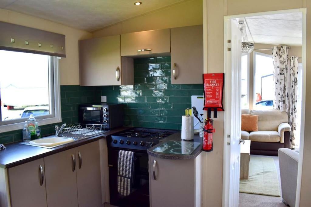 Cosy & Modern Private Seaview Caravan North Seaton Dış mekan fotoğraf
