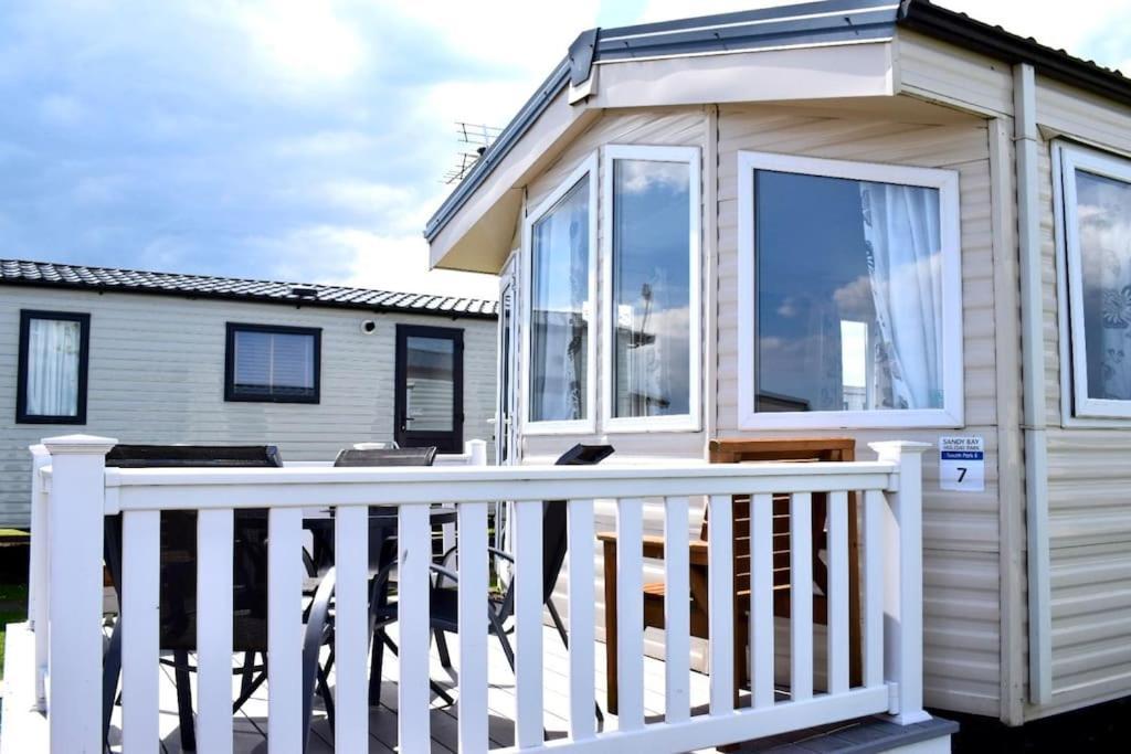 Cosy & Modern Private Seaview Caravan North Seaton Dış mekan fotoğraf